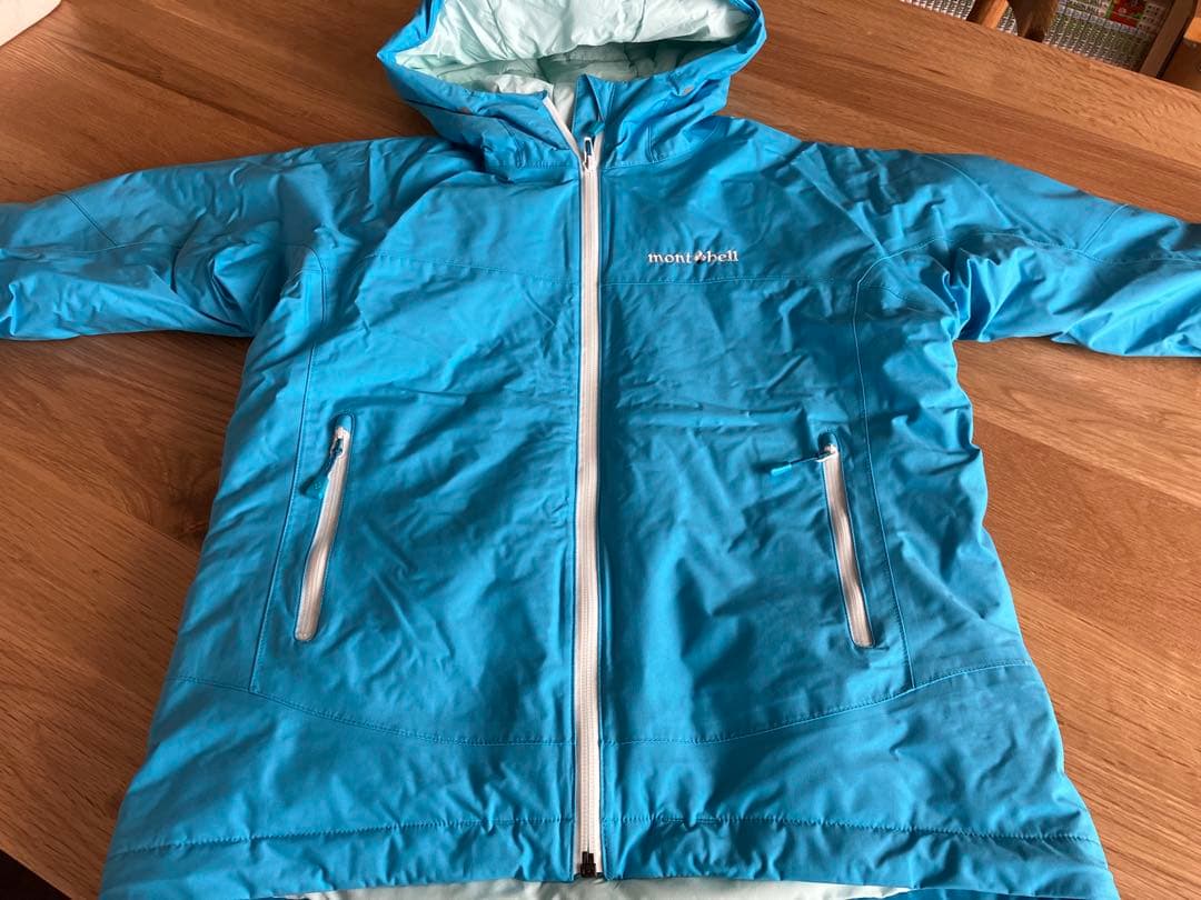 子ども用 スキーウェア 青