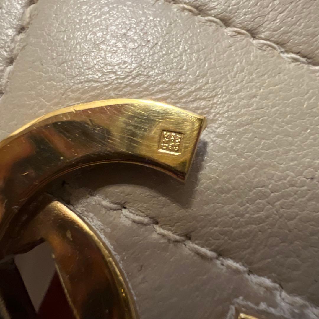 【超希少】CHANELシャネルベージュラムスキンショルダーバッグ ヴィンテージ