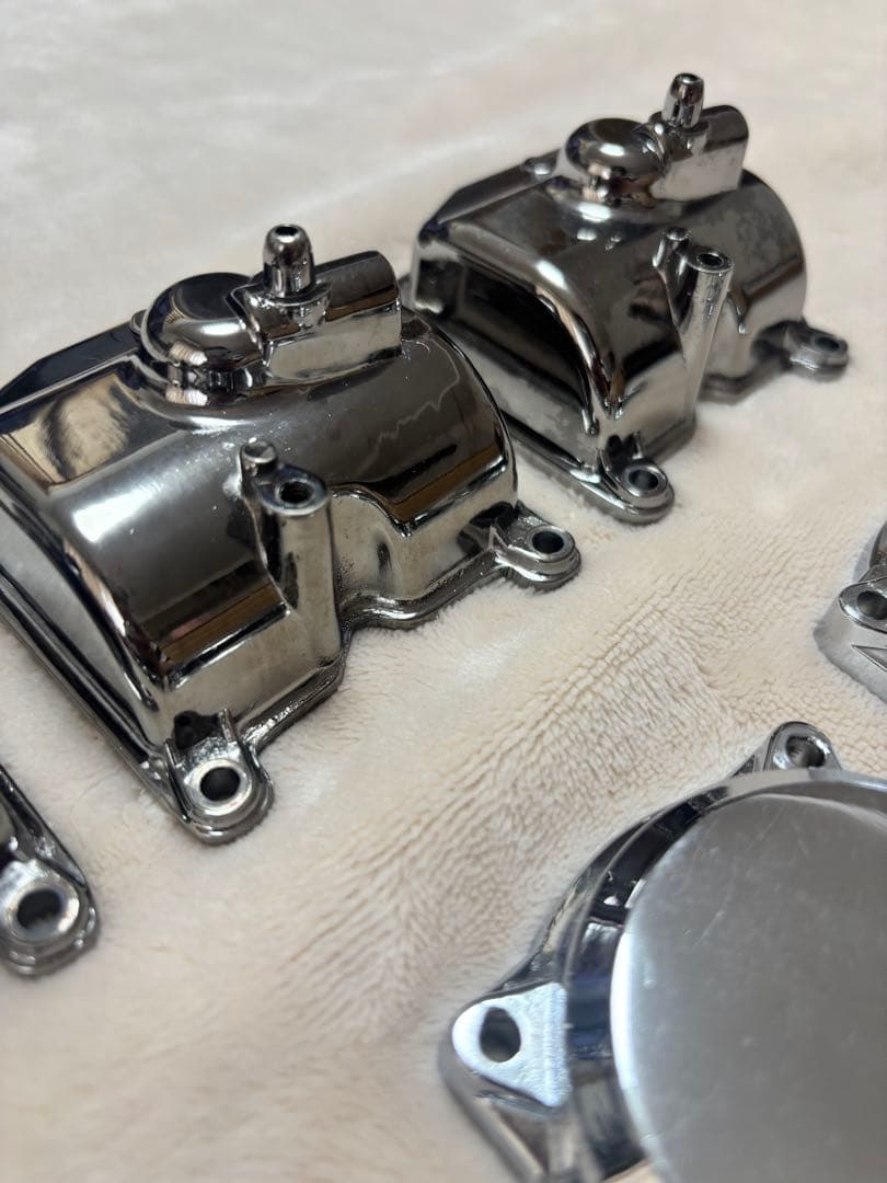 ゼファー400 キャブレター トップカバー&フロートチャンバーセット中古品