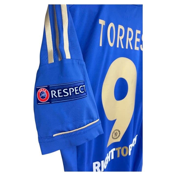 12-13 チェルシー　トーレス　アディダスオフィシャル　フルパッチユニフォーム