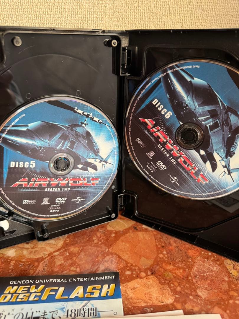 超音速攻撃ヘリ エアーウルフ DVDセット シーズン1〜3（管理No.4）