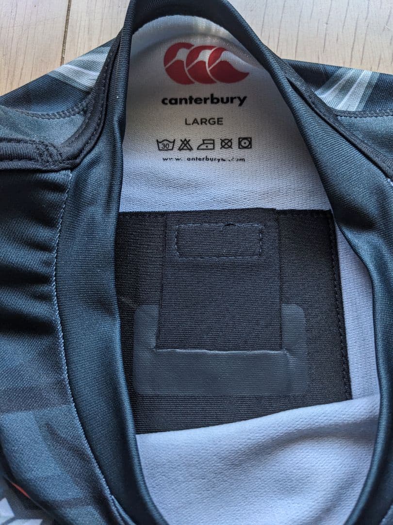 ラグビー 選手支給ジャージ 南アフリカ シャークス サイズL 新品 背番号8