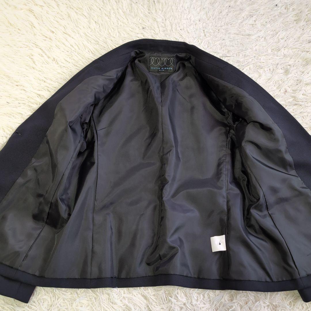 CUTIE RIBBON 卒服　紺ブレザー　165 　セレモニースーツ