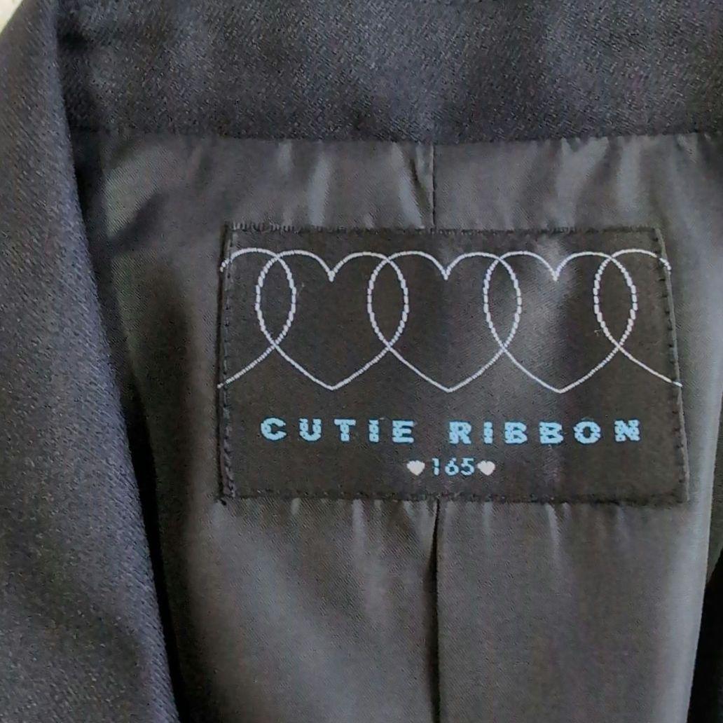 CUTIE RIBBON 卒服　紺ブレザー　165 　セレモニースーツ