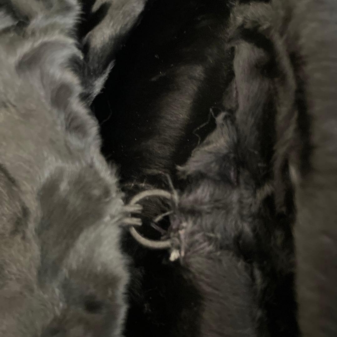 FENDI 毛皮デザインコート　1点物