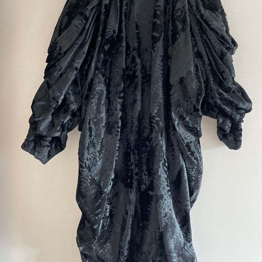 FENDI 毛皮デザインコート　1点物