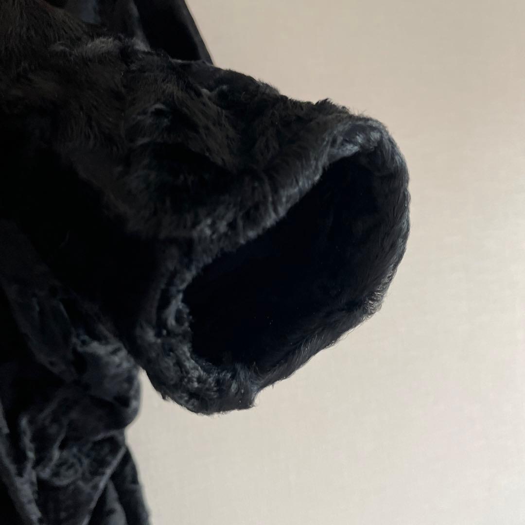 FENDI 毛皮デザインコート　1点物