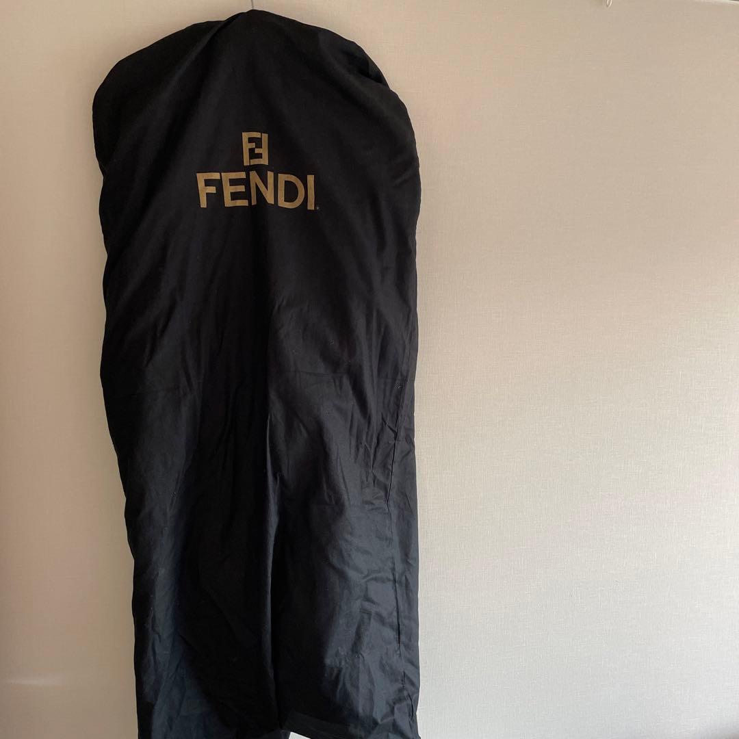 FENDI 毛皮デザインコート　1点物