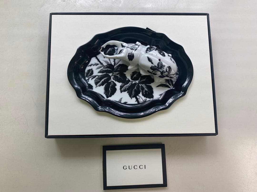 激レア GUCCI グッチ ビートルインセンスホルダー お香立て とお香セット
