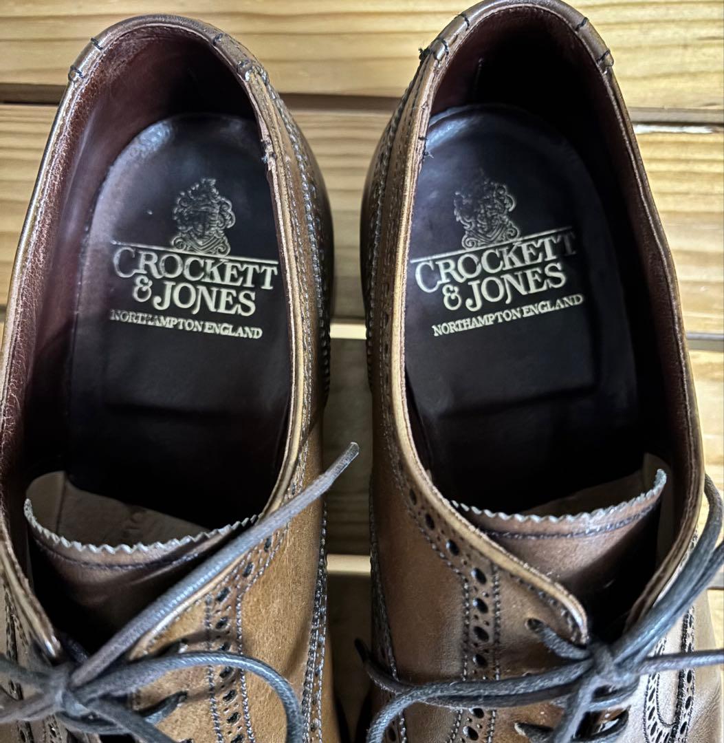 【最終価格】CROCKETT&JONES ダークブラウン7 1/2【美品】