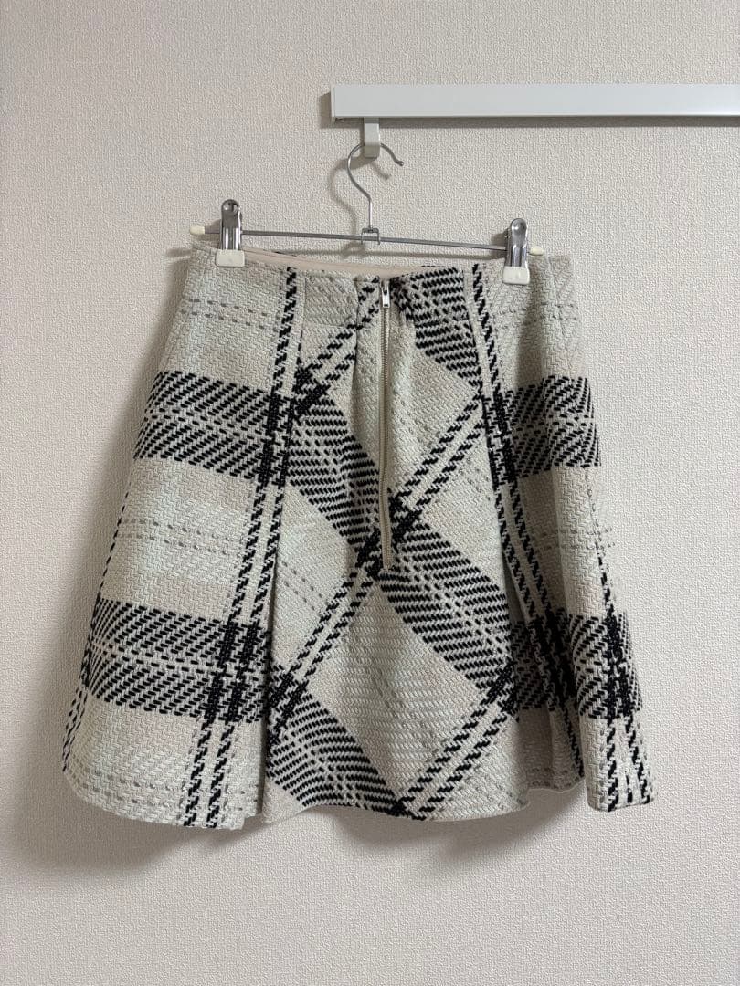 snidel ロービングチェックミニスカート サイズ1