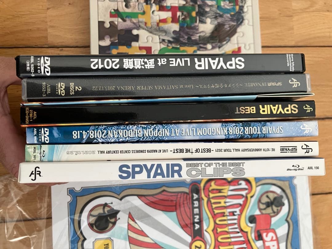 スパイエアー　SPYAIR DVD Blu-ray セット
