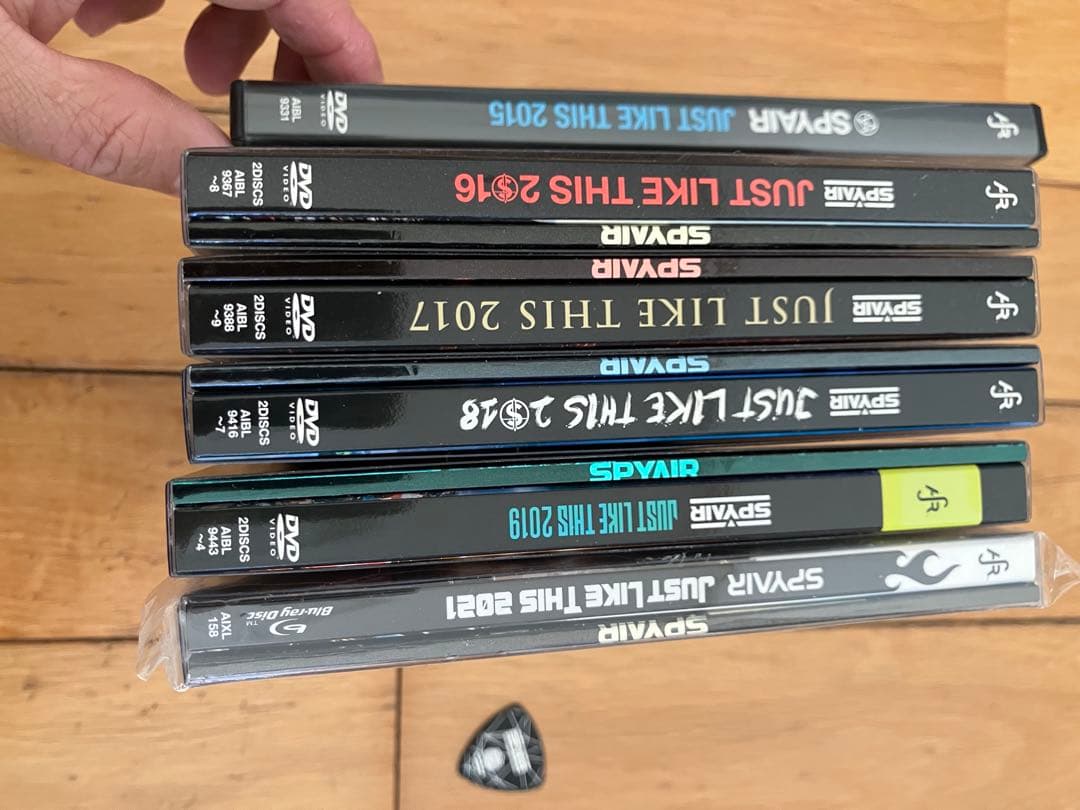 スパイエアー　SPYAIR DVD Blu-ray セット