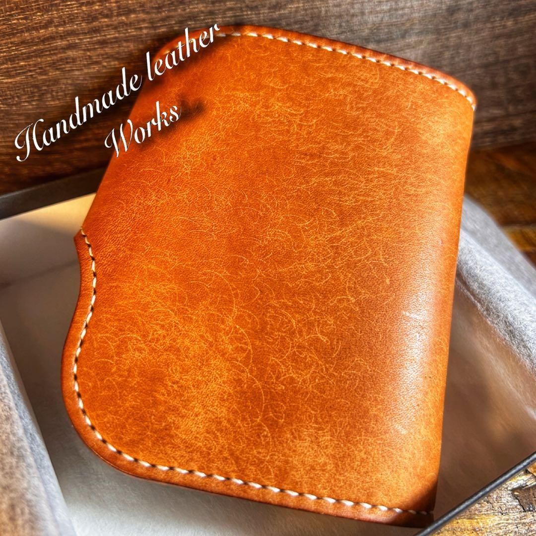 新品　イタリア本革マルゴーレザー　ウォレット　総手縫豪華仕様