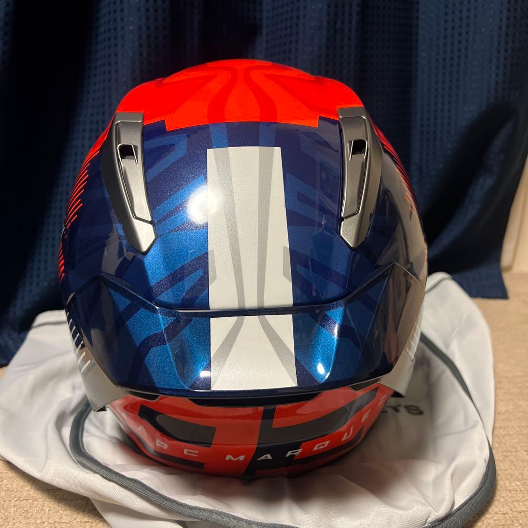 SHOEI マルケス8 レッド/ブルー 開封してしまいましたがほぼ未使用です！