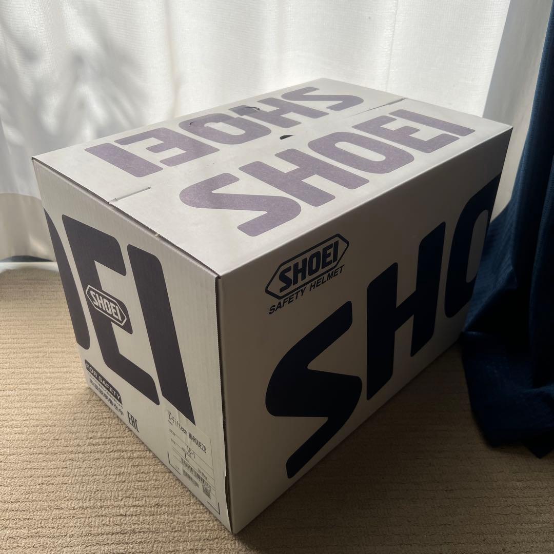 SHOEI マルケス8 レッド/ブルー 開封してしまいましたがほぼ未使用です！