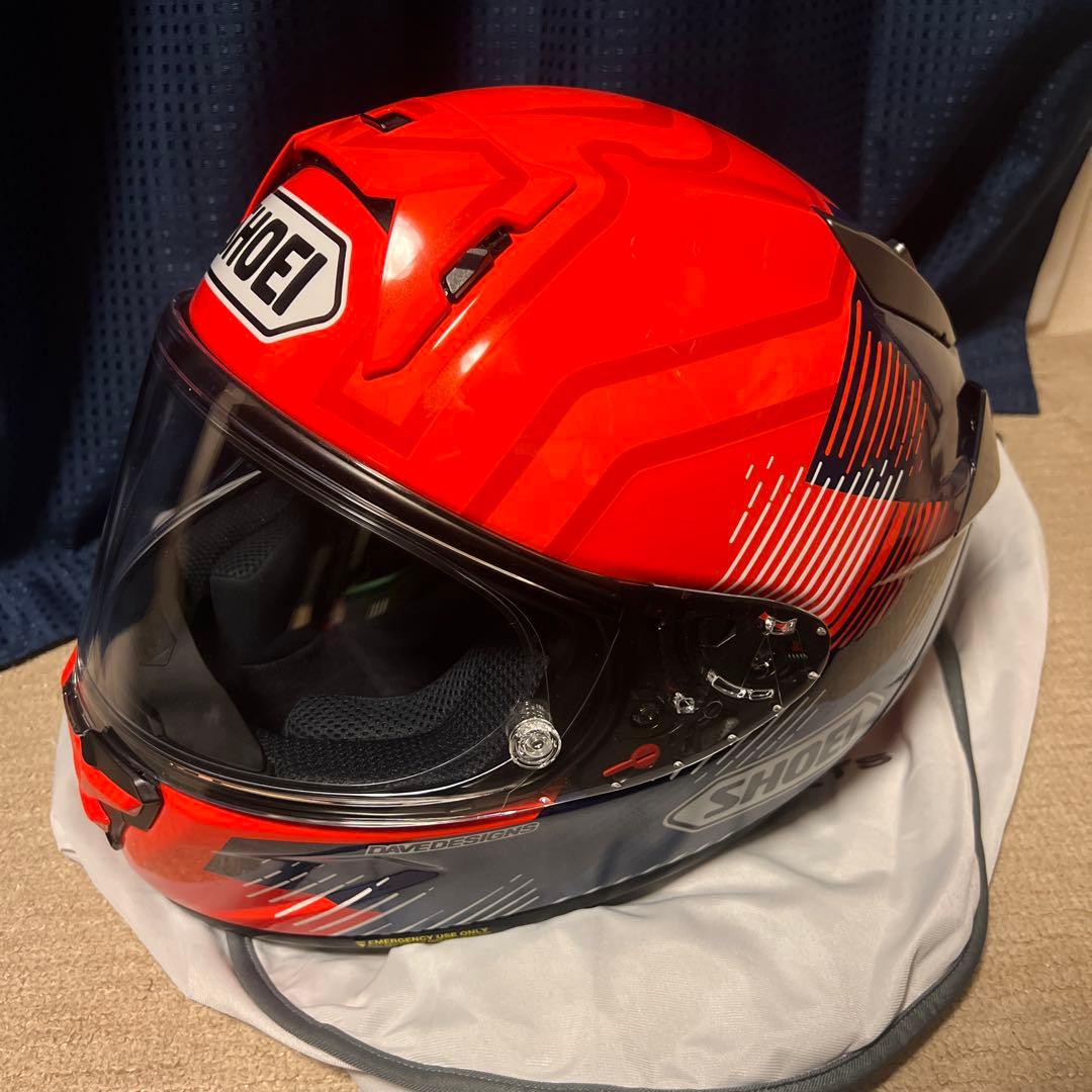 SHOEI マルケス8 レッド/ブルー 開封してしまいましたがほぼ未使用です！