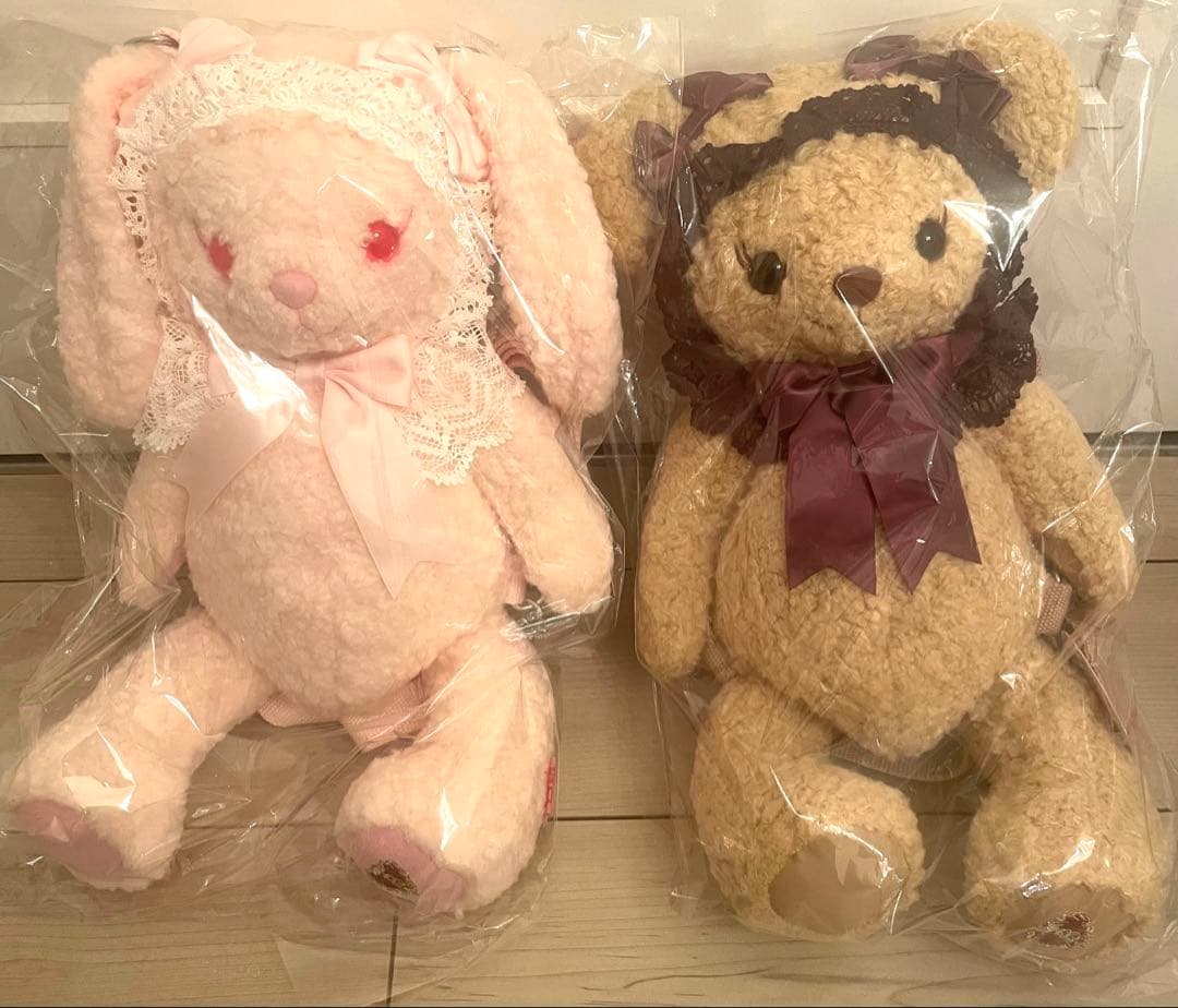 ベイビーザスターズシャインブライト　うさくみゃ　くまくみゃ　リュック　セット