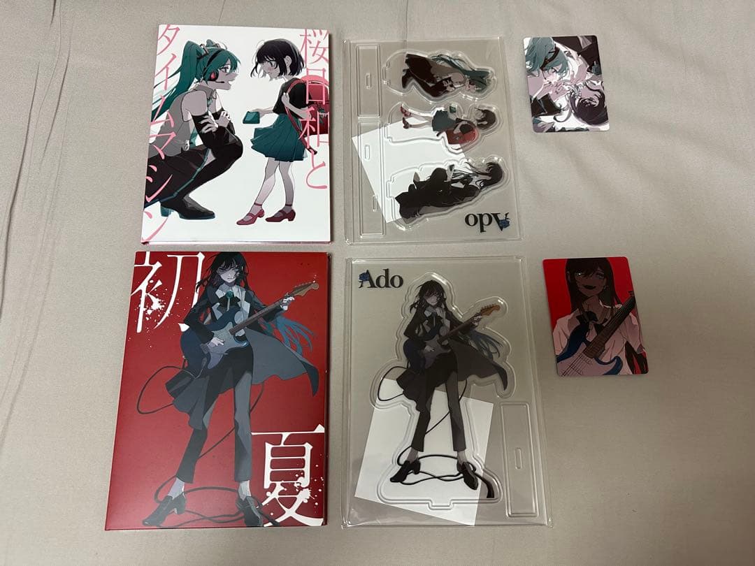 Ado 桜日和とタイムマシン with 初音ミク/初夏 CD アクリルスタンド