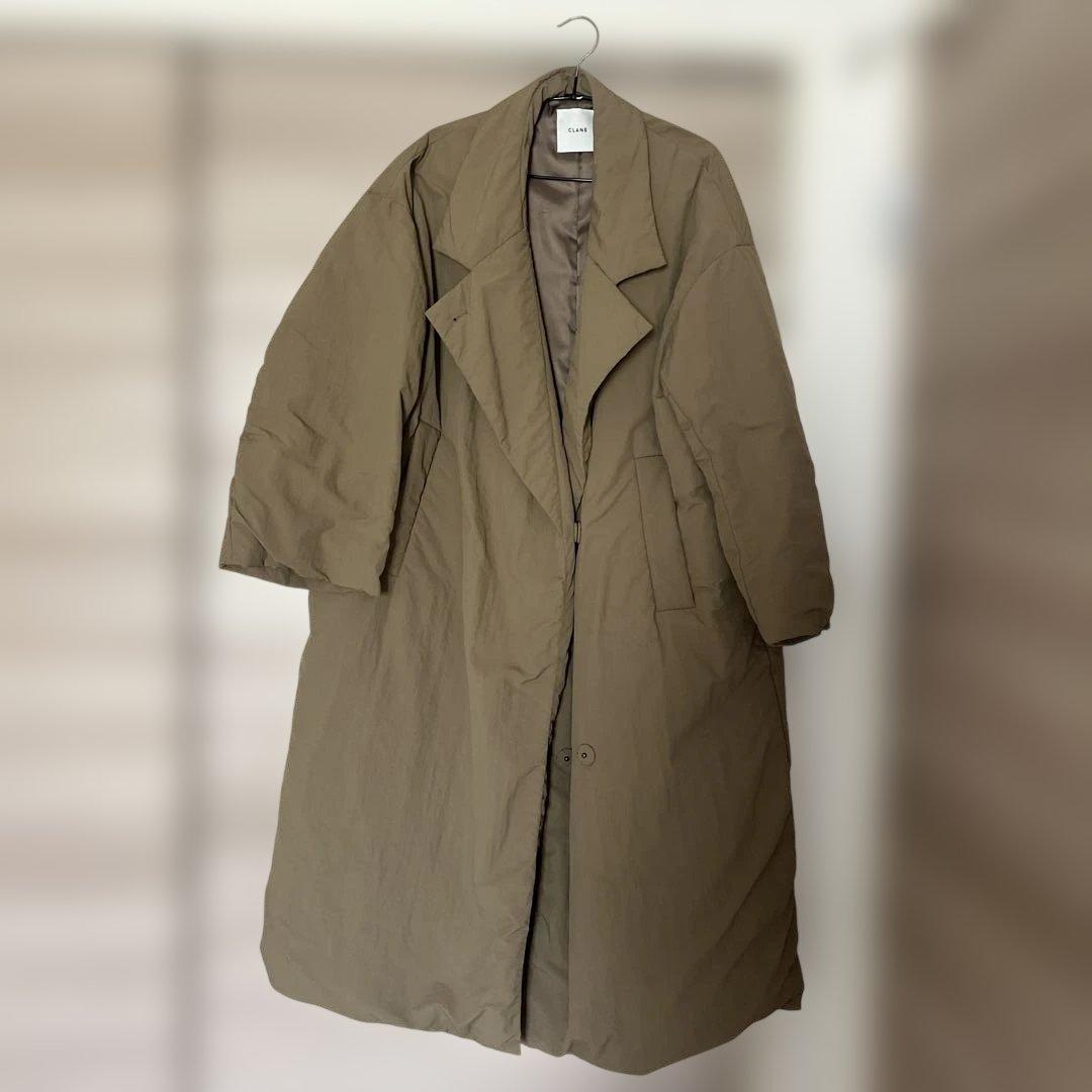 ジャケット・アウター CLANE COLOR DOWN CHESTER COAT