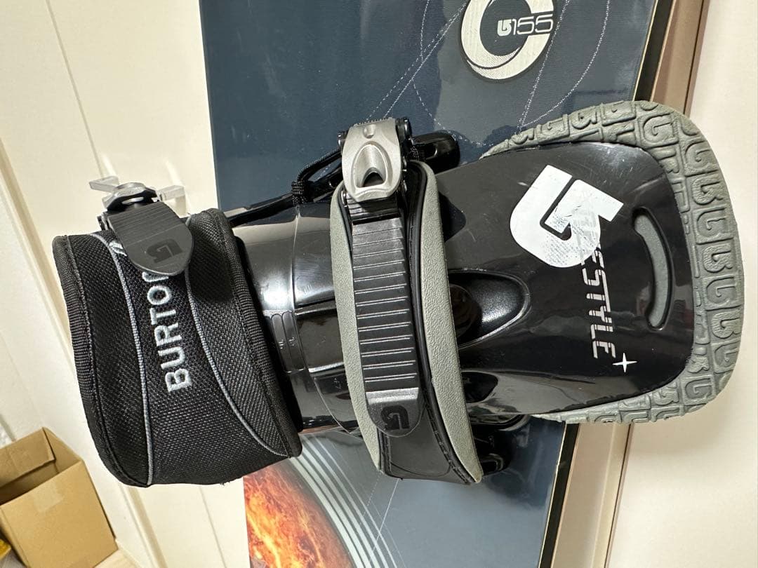 BURTON バートン クラッシュ スノーボード ビンディングセット 155cm