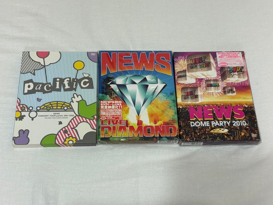 NEWS DVDセット pacific  DIAMOND DOME PARTY