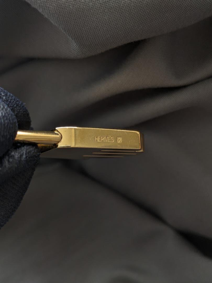 エルメス　HERMES　マルジェラ期　ハンドモチーフ　カデナ　チャーム　ゴールド