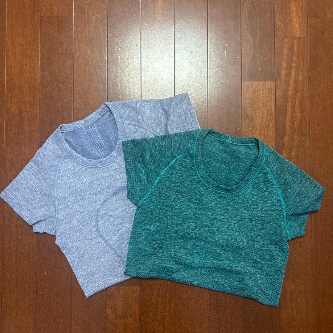 ルルレモン4 半袖Tシャツ 2枚セット