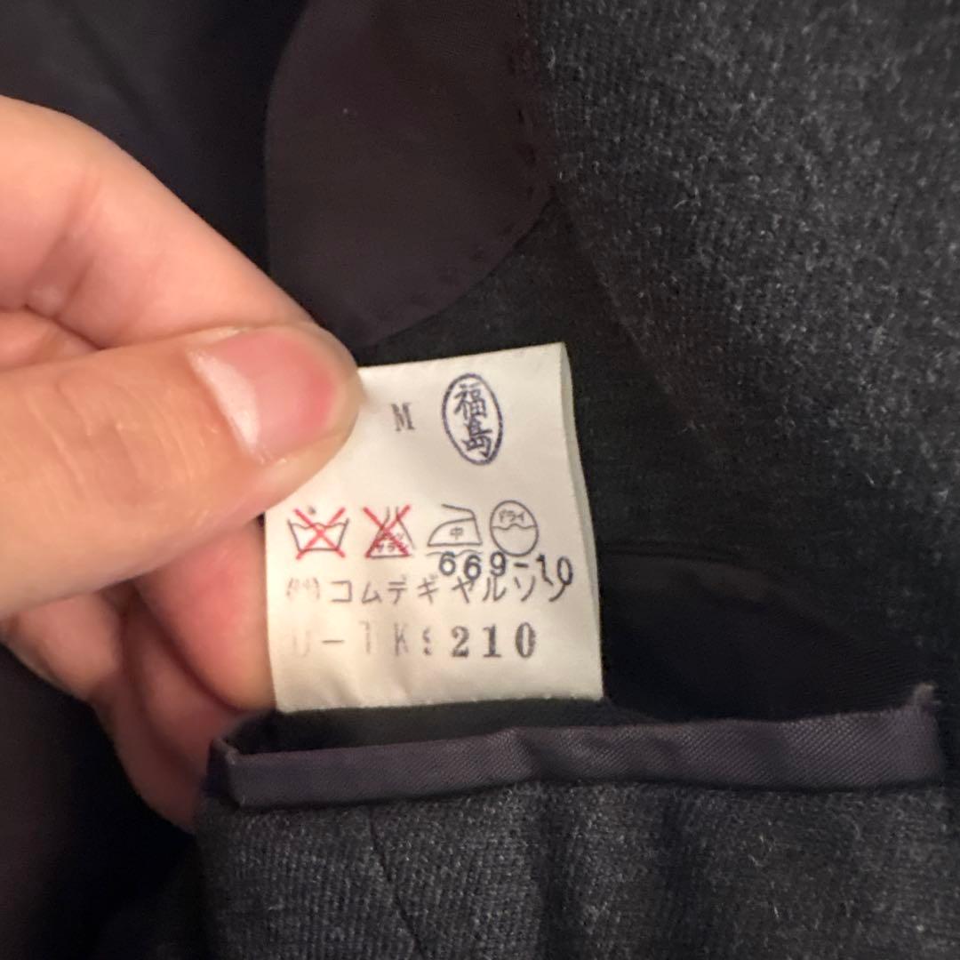 comme de garcons 80s デカオム　ダブルテーラード