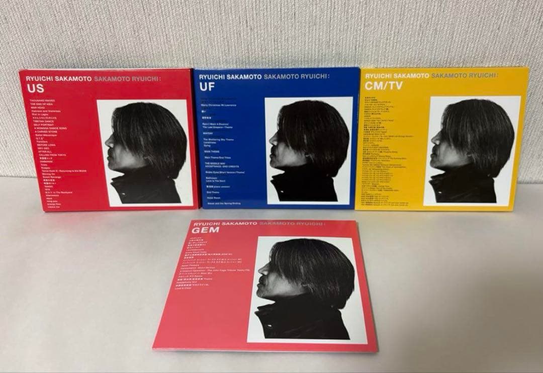 坂本龍一 『US』『UF』『CM /TV』 お宝CD『GEM』付き