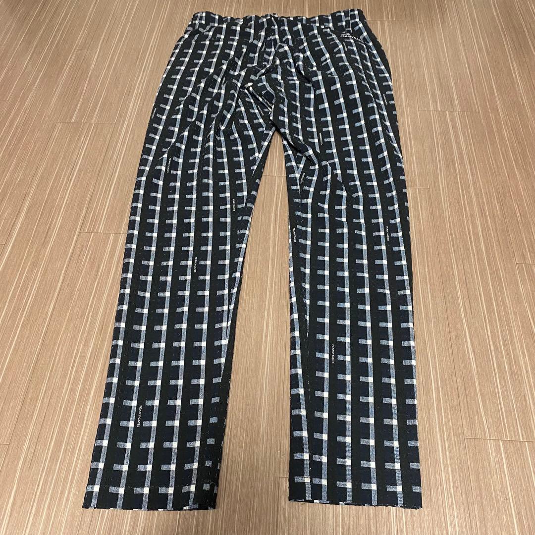 新品タグ付き　パーリーゲイツ　サッカー生地パンツ　サイズM