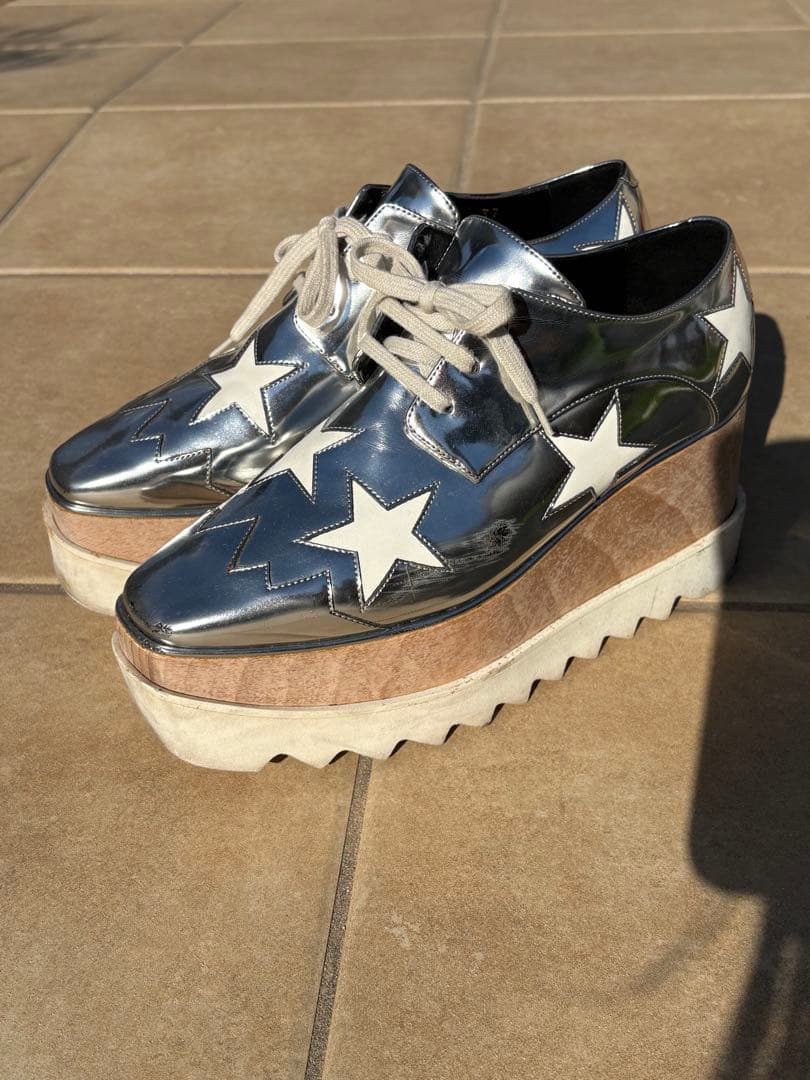 ステラマッカートニー　エリスシューズスター37サイズ