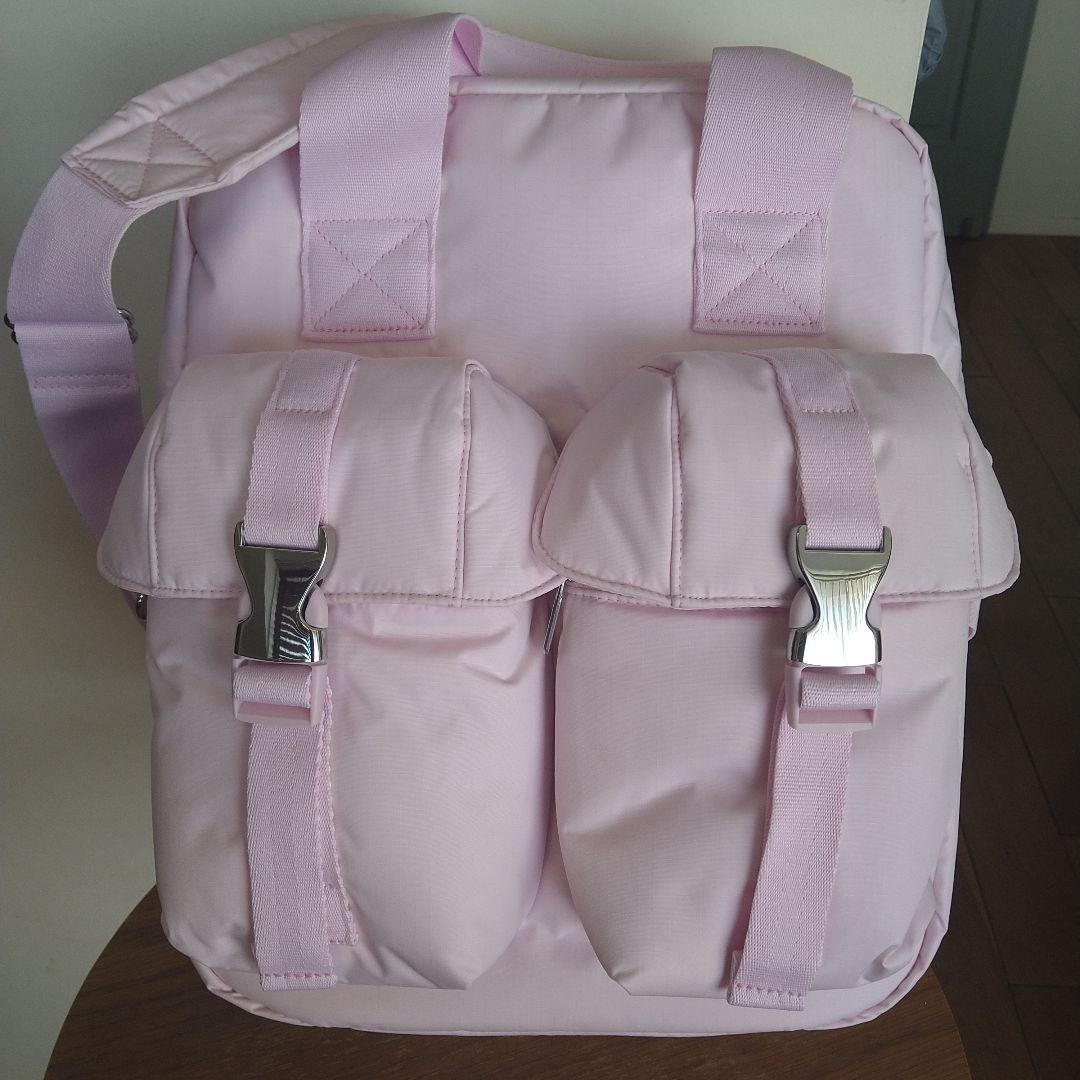 神崎恵✕レスポートサック　コラボ PUFFY 2WAY BAG マシュマロピンク