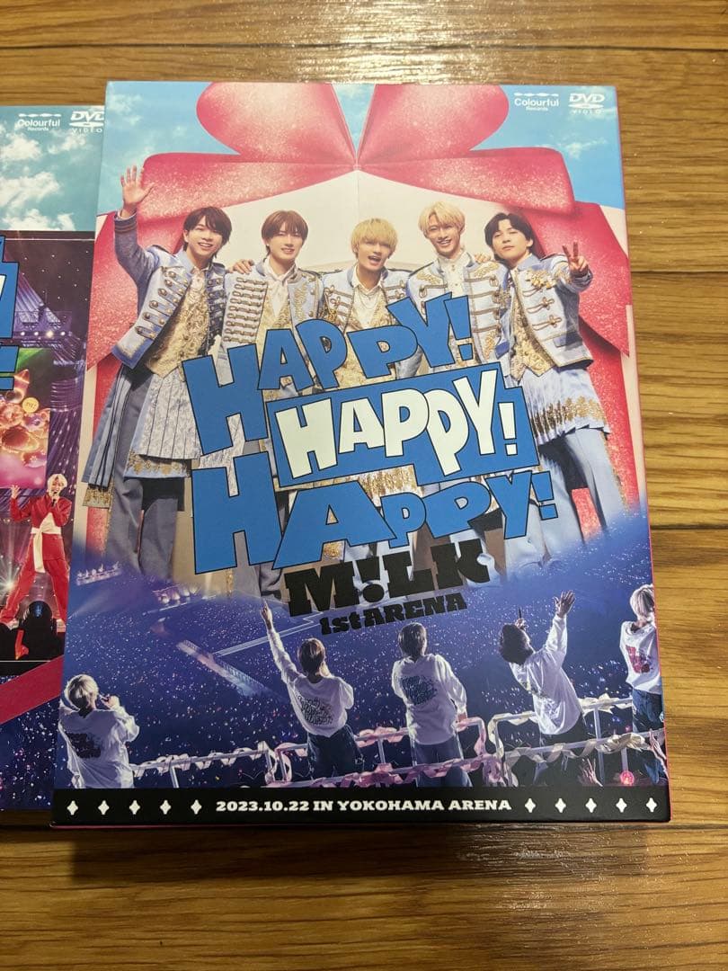 M!LK HAPPY!HAPPY!HAPPY! DVD 初回限定盤