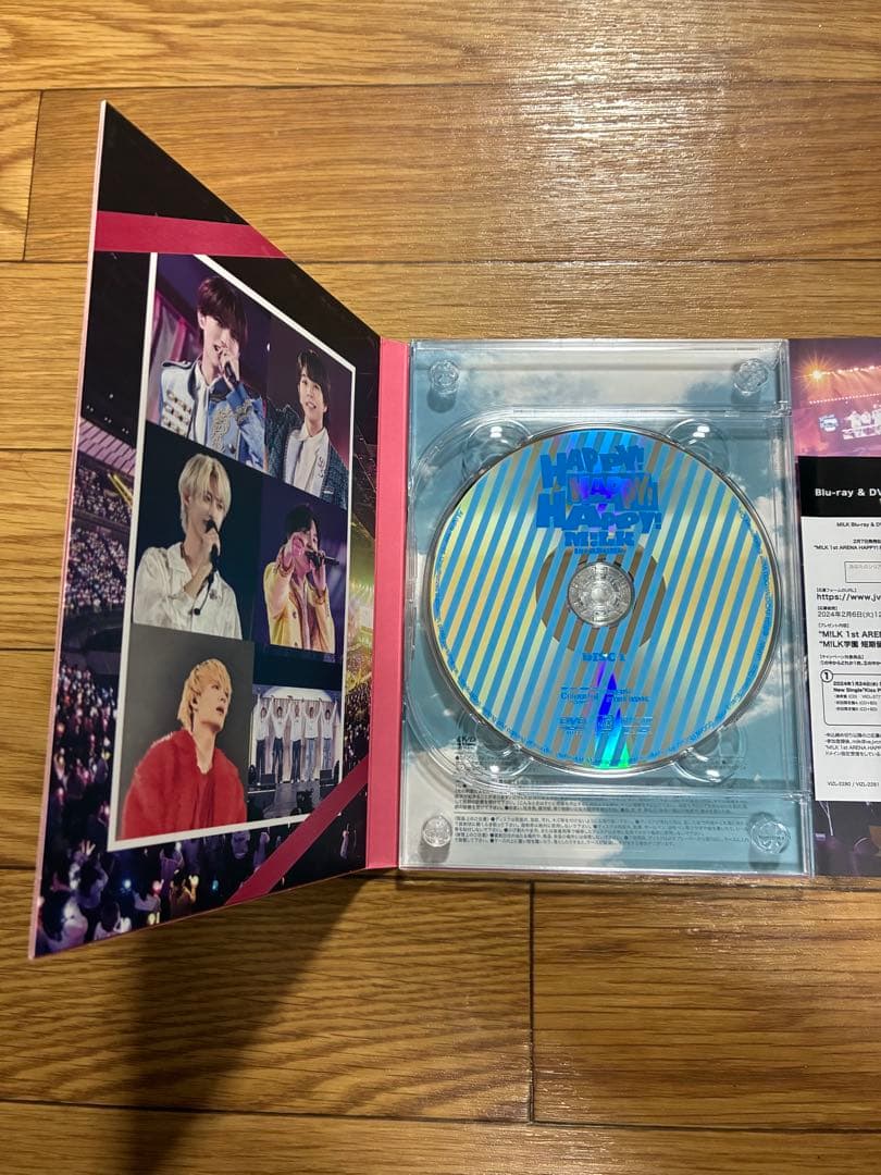 M!LK HAPPY!HAPPY!HAPPY! DVD 初回限定盤