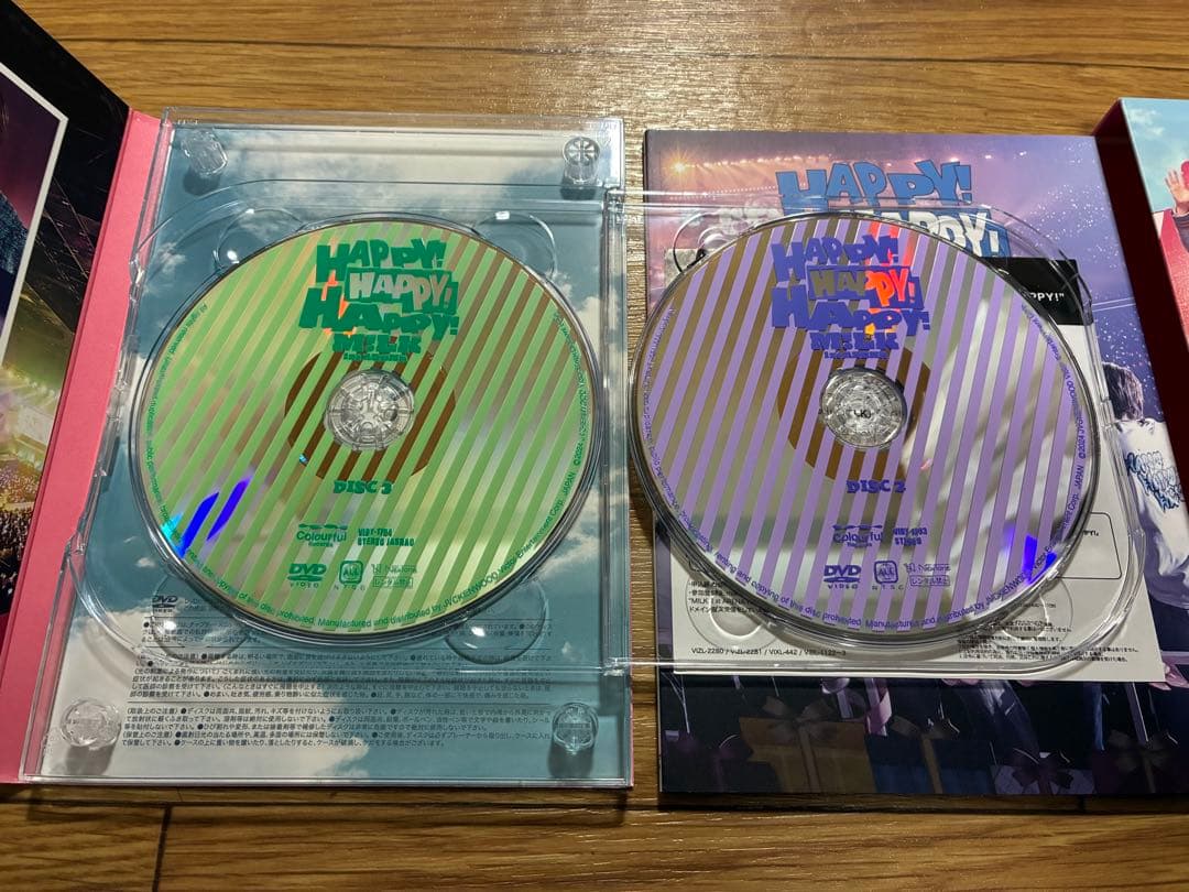 M!LK HAPPY!HAPPY!HAPPY! DVD 初回限定盤