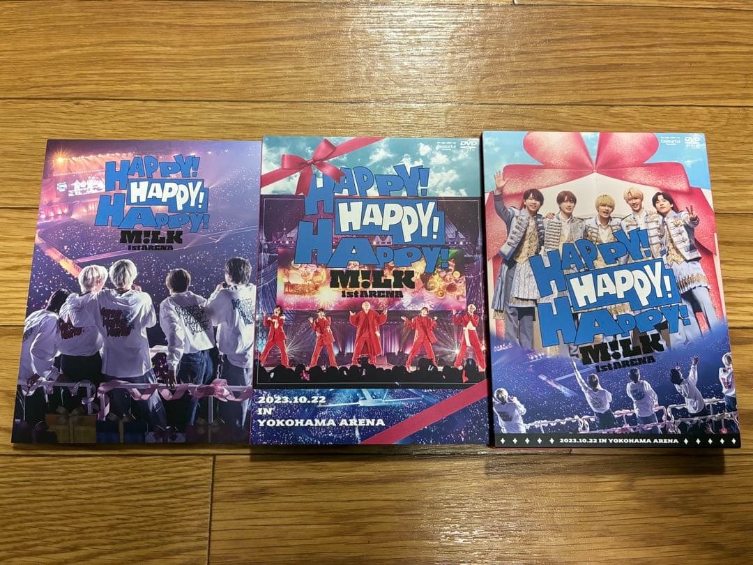M!LK HAPPY!HAPPY!HAPPY! DVD 初回限定盤