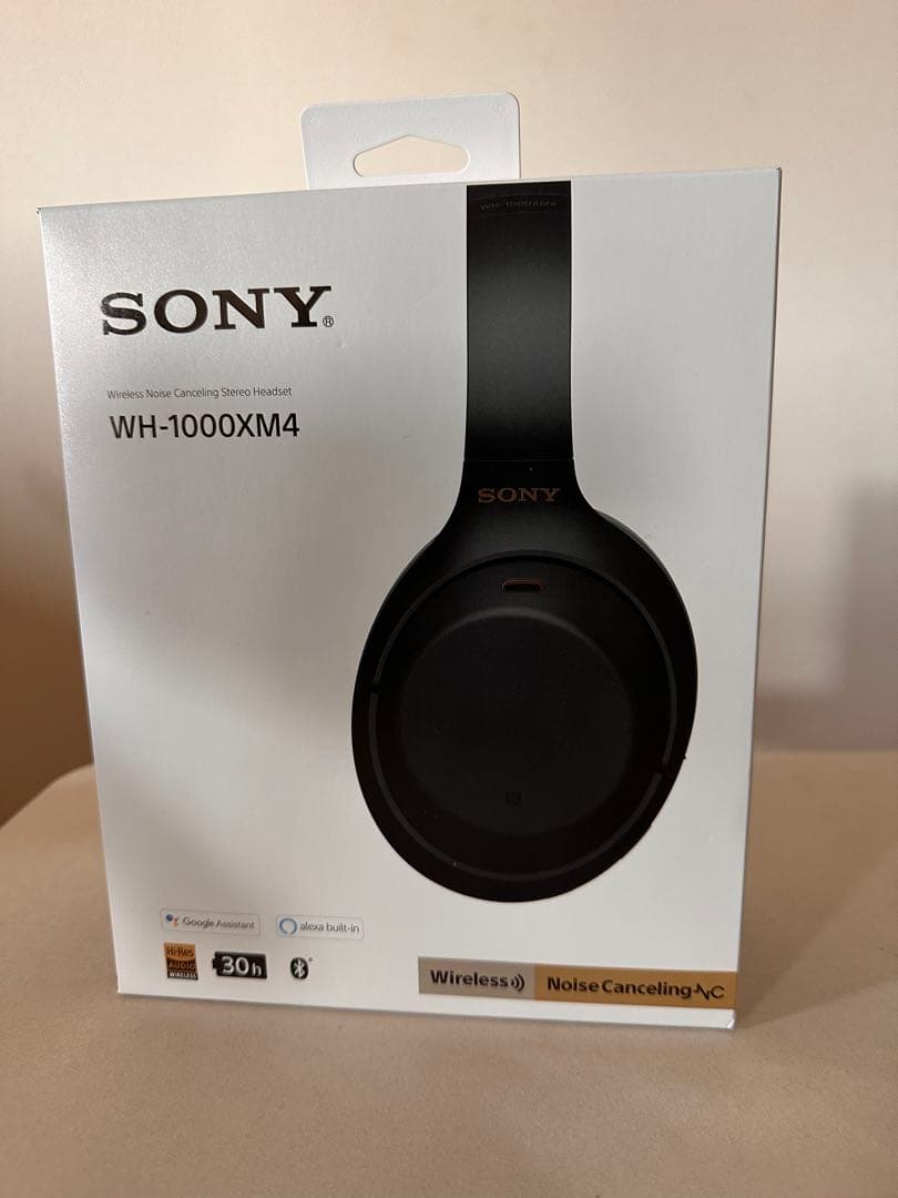 新品　未使用　最安値　SONY WH-1000XM4 ワイヤレスヘッドフォン 黒