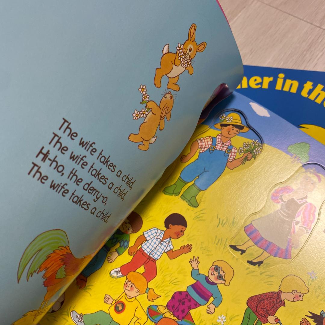 511 The Farmer in the Dell 穴開き仕掛け音声絵本