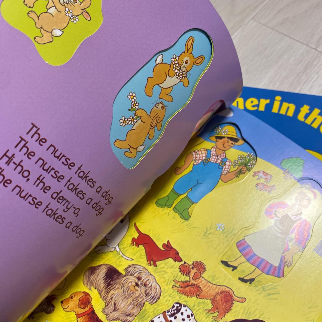 511 The Farmer in the Dell 穴開き仕掛け音声絵本