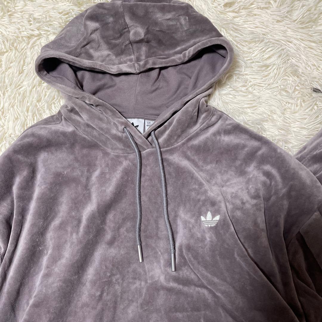 【あんず】adidas アディブレイク 上下セット ベロア スウェット