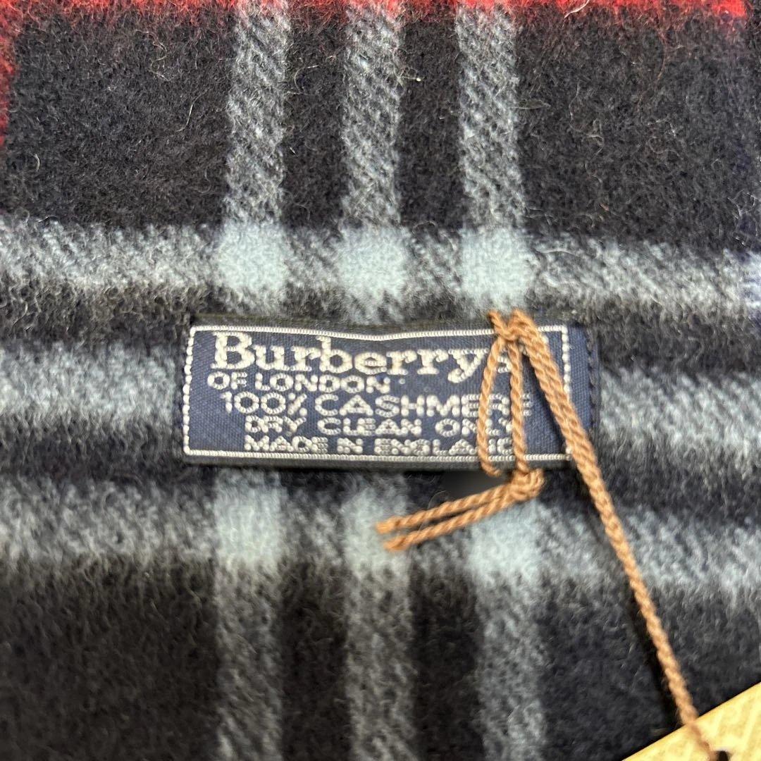 【新品】BURBERRY バーバリー カシミヤ100% マフラー　ノバチェック