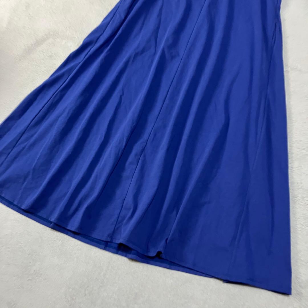 新品タグ付 23区 IT TEE フレア ワンピース ブルー 38サイズ