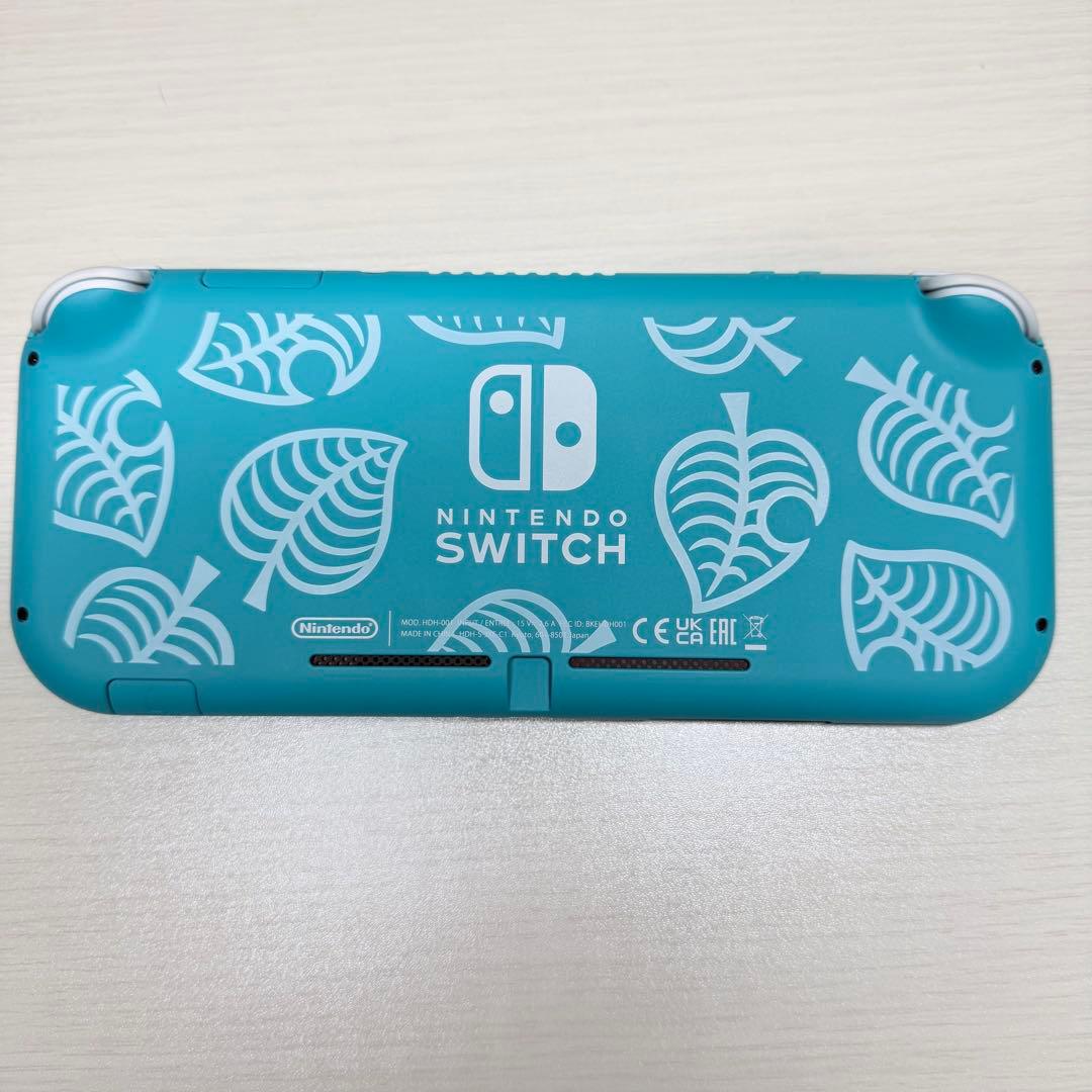 Nintendo SwitchLiteどうぶつの森デザイン【125GB SD付】