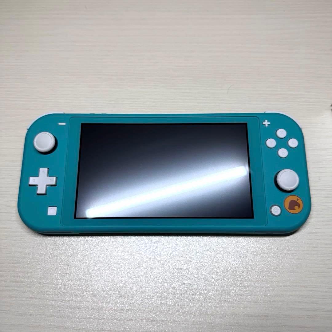 Nintendo SwitchLiteどうぶつの森デザイン【125GB SD付】