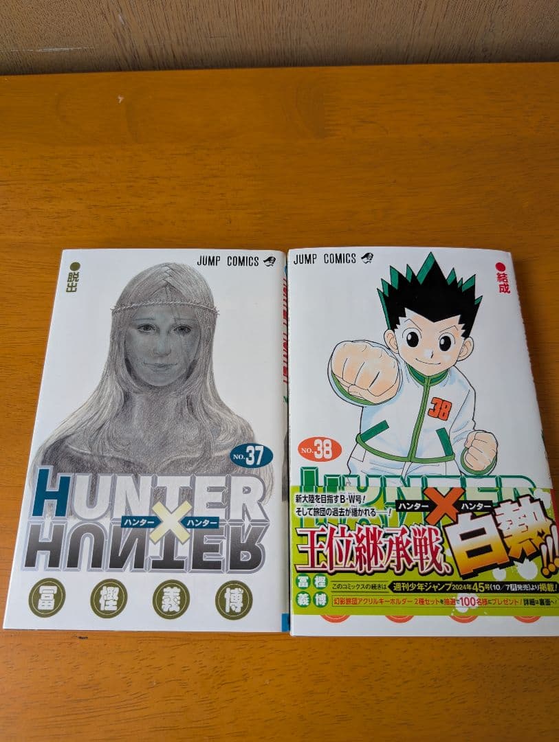 HUNTER×HUNTER 1巻〜38巻 既刊全巻➕漫画小説2冊➕映画小説2冊
