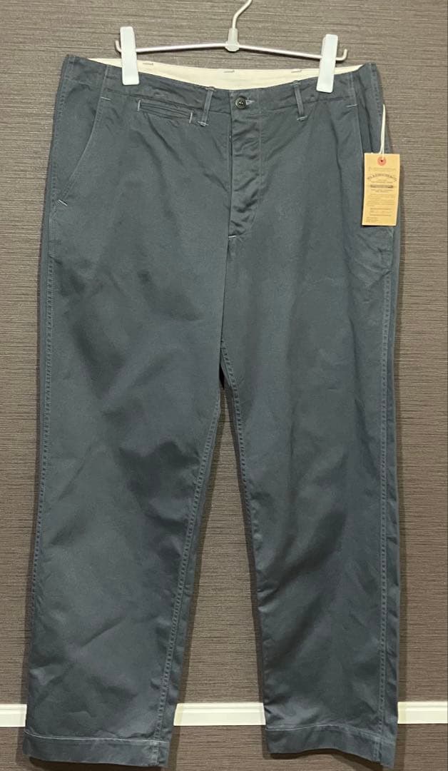 ウエアハウス　lot.1082 W38 チノ　ブルーグレー