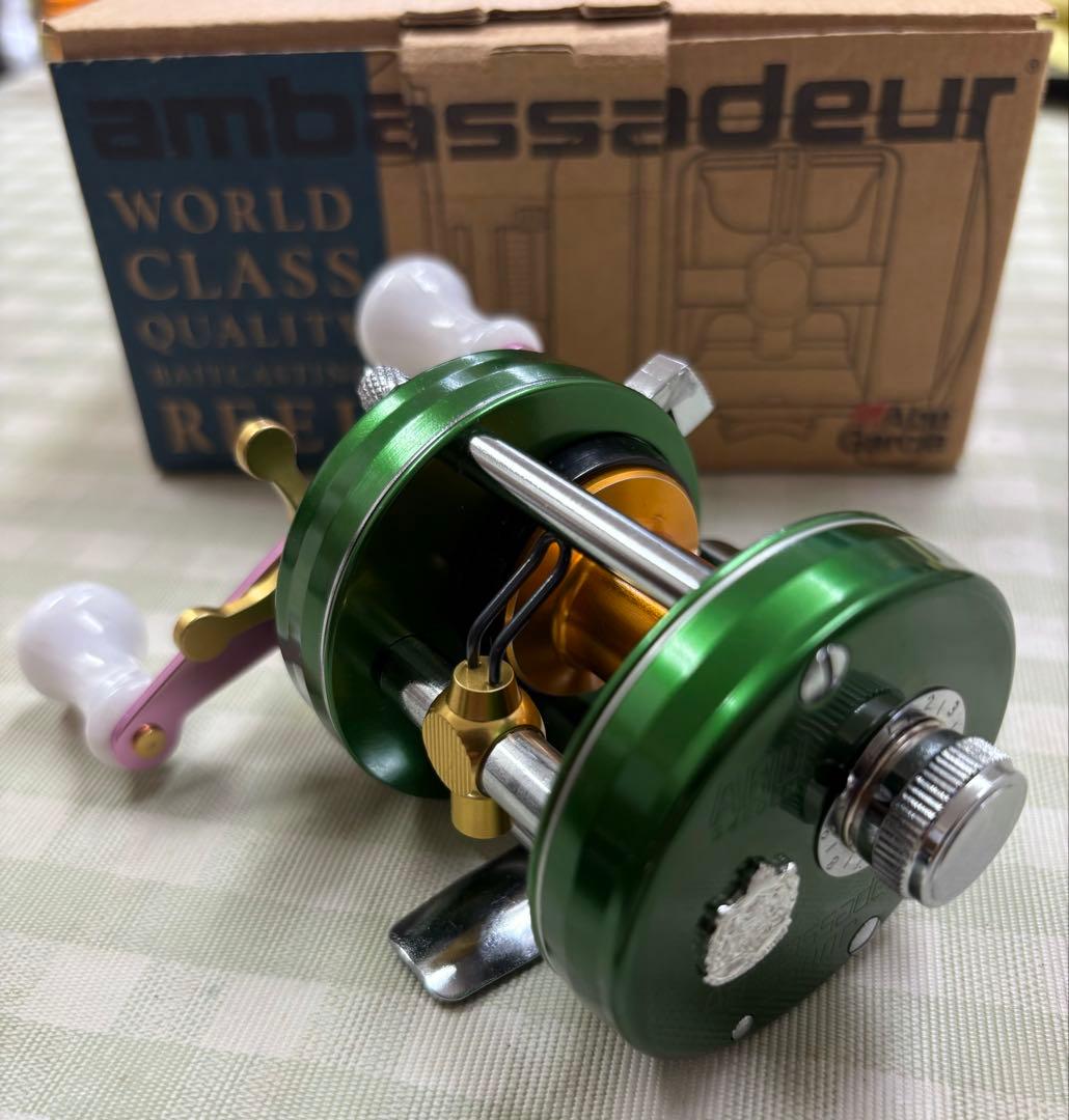 アブガルシア アンバサダー 2500C グリーン カスタム