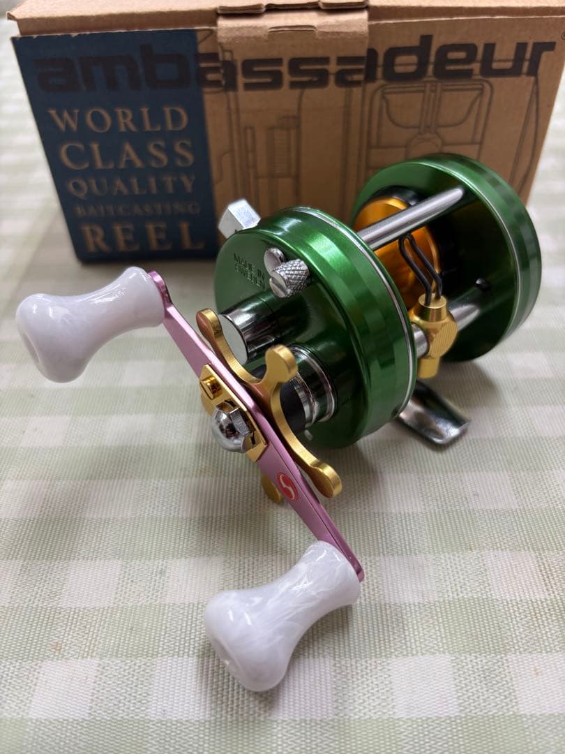 アブガルシア アンバサダー 2500C グリーン カスタム