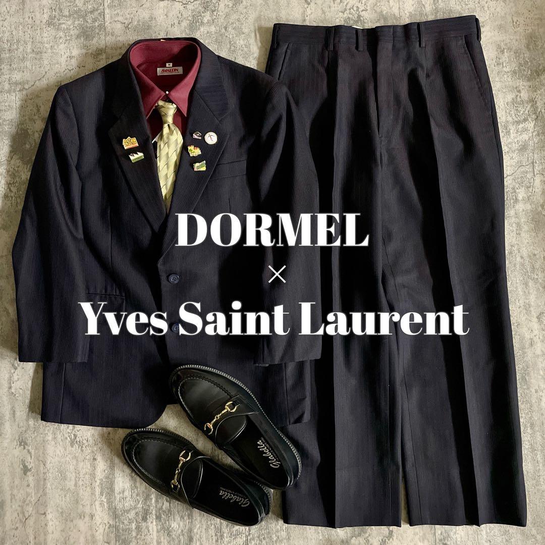 DORMEL × Yves Saint Laurentネクタイ コードストライプ